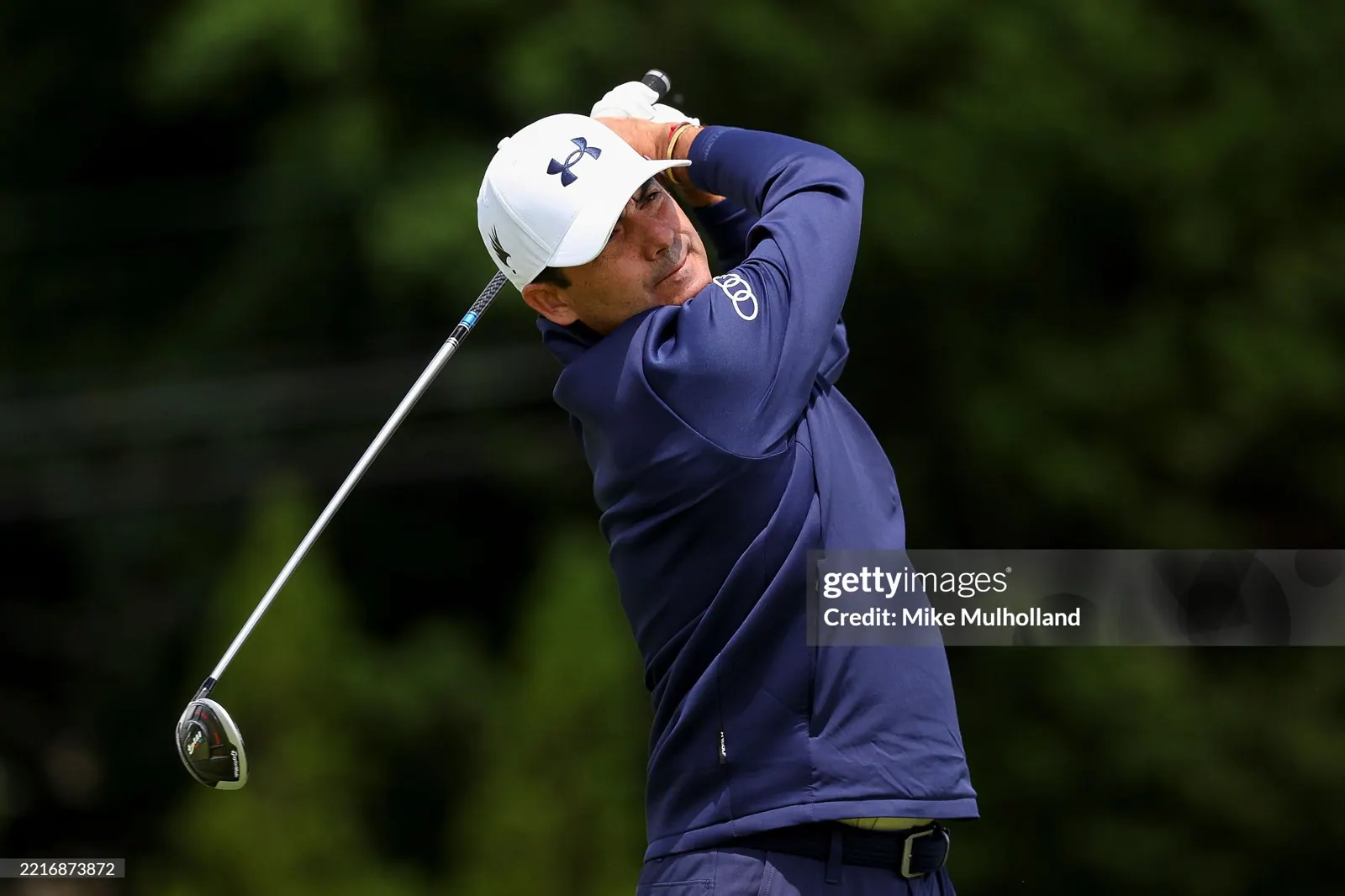 Buen debut de Felipe Aguilar en el Senior PGA Championship